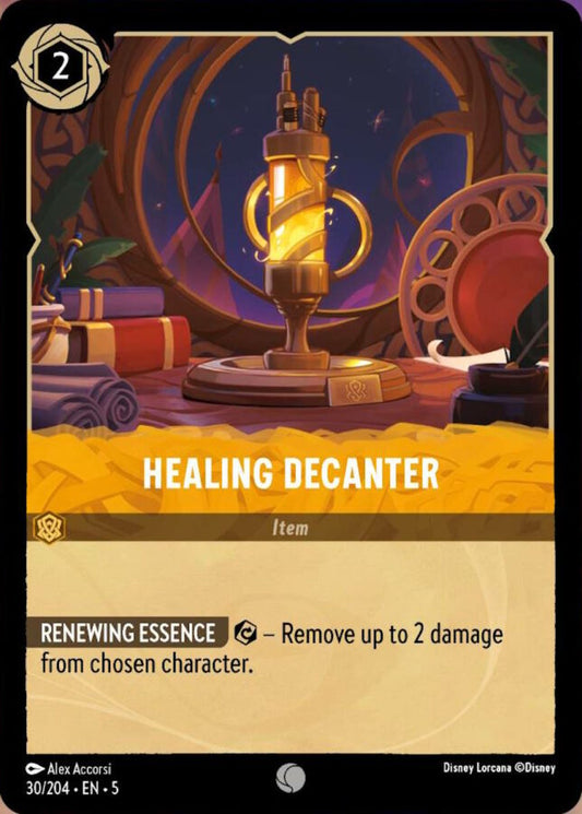 030/204 - Healing Decanter - Shimmering Skies