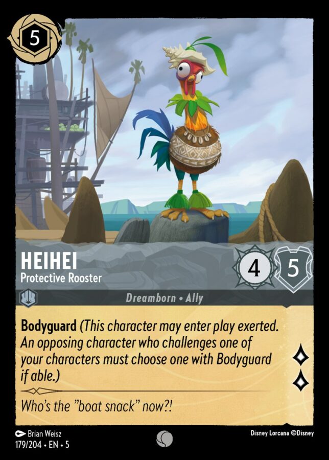 179/204 - Heihei – Protective Rooster - Shimmering Skies