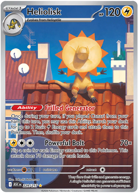 229/217 - Heliolisk - Ascended Heroes