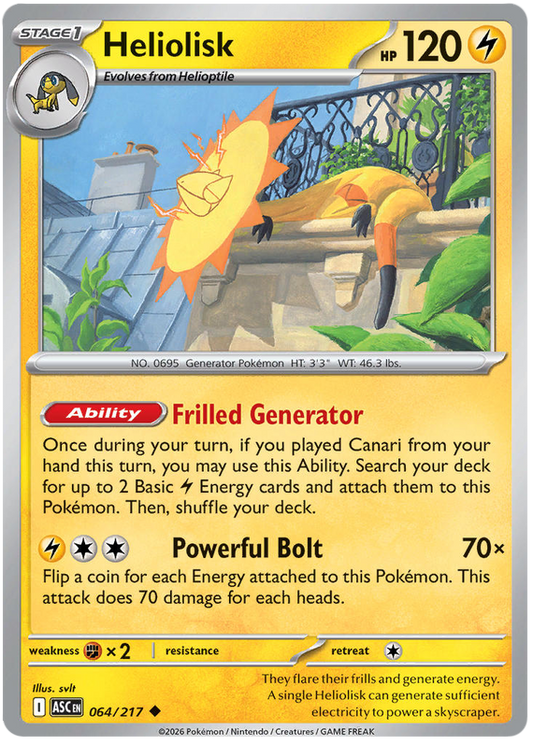 064/217 - Heliolisk - Ascended Heroes