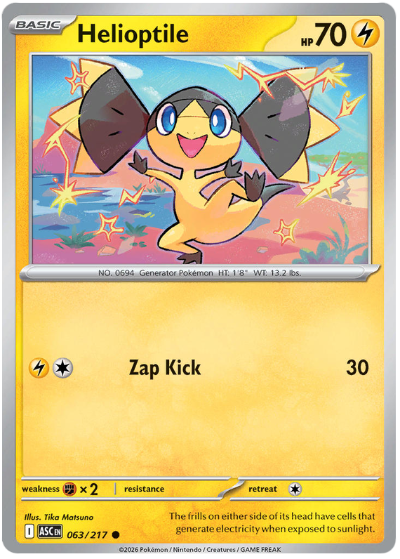 063/217 - Helioptile - Ascended Heroes