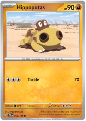 052/131 - Hippopotas - Prismatic Evolutions