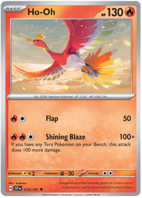 019/191 Ho-Oh - Surging Sparks