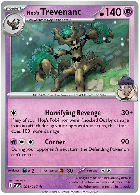096/217 - Hop’s Trevenant - Ascended Heroes