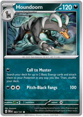 063/131 - Houndoom - Prismatic Evolutions