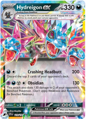 119/191 Hydreigon ex - Surging Sparks