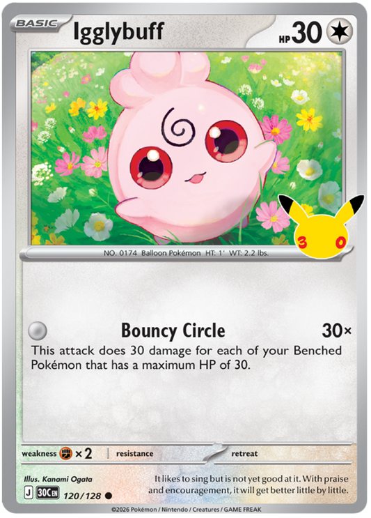 120/128 - Igglybuff - 30th Celebration