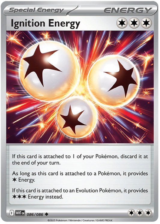 086/086 - Ignition Energy - White Flare