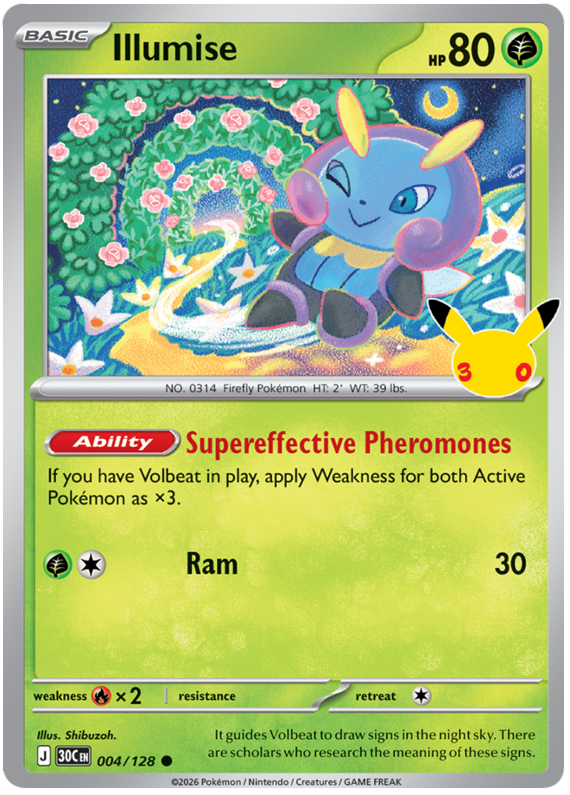 004/128 - Illumise - 30th Celebration