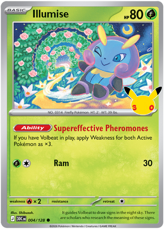 004/128 - Illumise - 30th Celebration