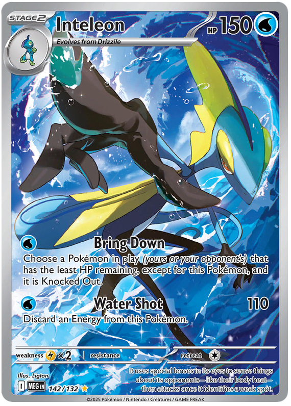142/132 - Inteleon - Mega Evolution