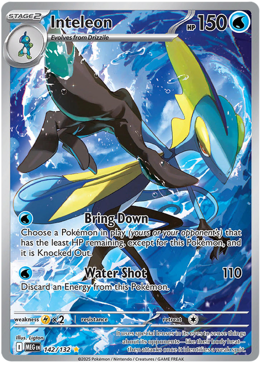 142/132 - Inteleon - Mega Evolution