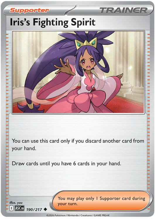 190/217 - Iris’s Fighting Spirit - Ascended Heroes
