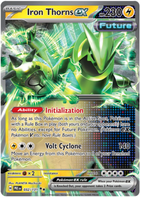 032/131 - Iron Thorns ex - Prismatic Evolutions