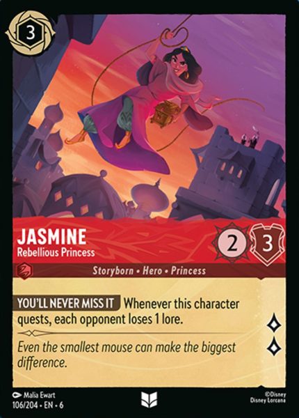 106/204 - Jasmine - Rebellious Princess - Asurite Sea