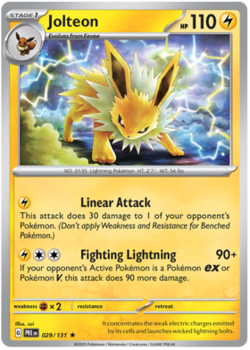 029/131 - Jolteon - Prismatic Evolutions