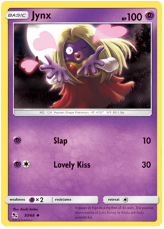 030/68 - Jynx - Hidden Fates