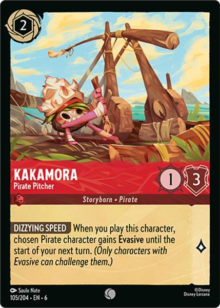 105/204 - Kakamora - Pirate Pitcher - Asurite Sea