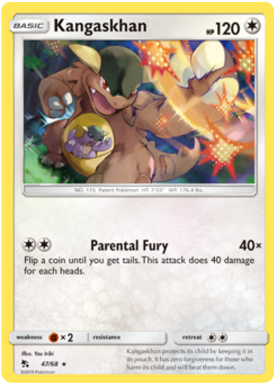 047/68 - Kangaskhan - Hidden Fates