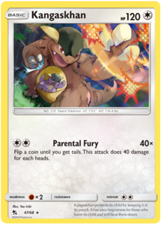 047/68 - Kangaskhan - Hidden Fates
