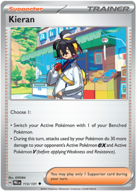 113/131 - Kieran - Prismatic Evolutions