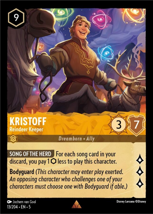 013/204 - Kristoff - Reindeer Keeper - Shimmering Skies