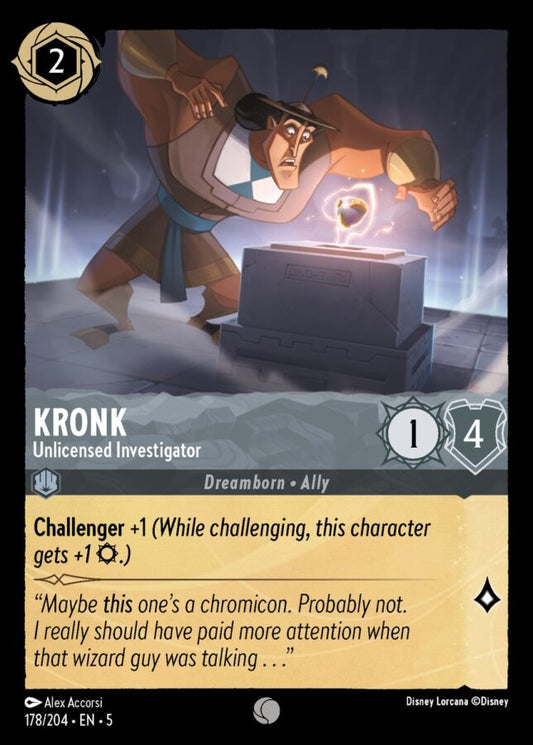 178/204 - Kronk - Unlicensed Investigator - Shimmering Skies