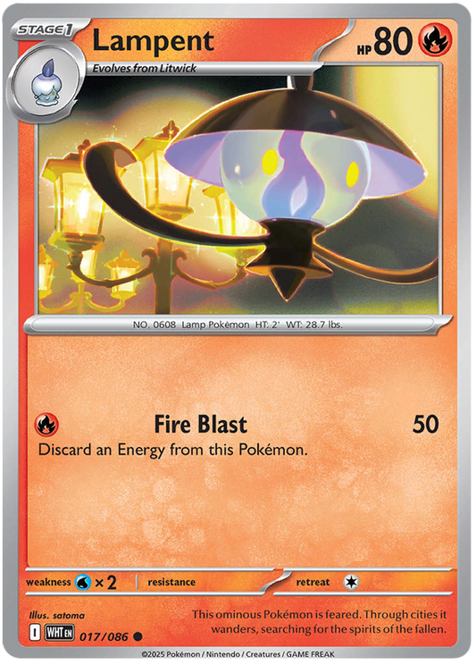 017/086 - Lampent - White Flare