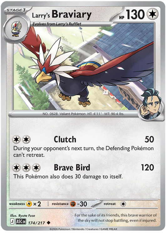 174/217 - Larry’s Braviary - Ascended Heroes