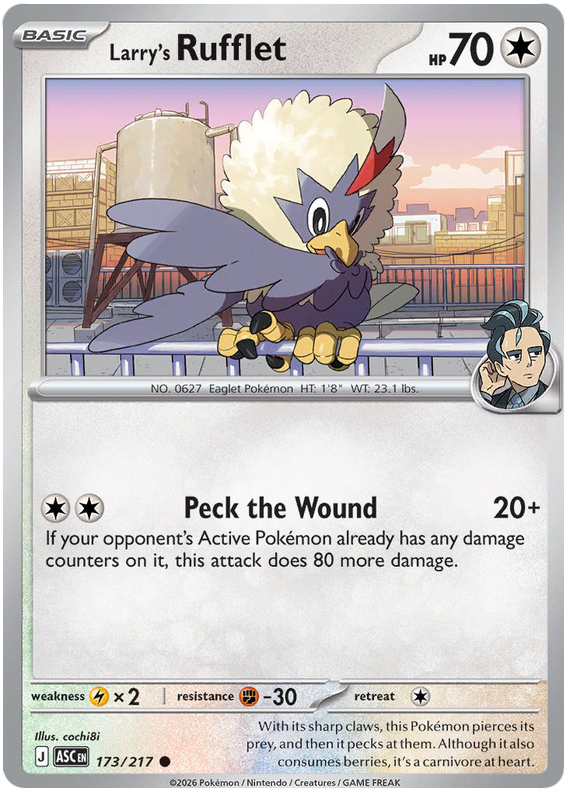 173/217 - Larry’s Rufflet - Ascended Heroes