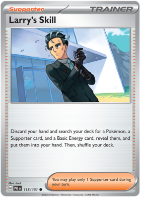 115/131 - Larry's Skill - Prismatic Evolutions