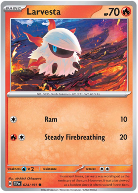 024/191 Larvesta - Surging Sparks