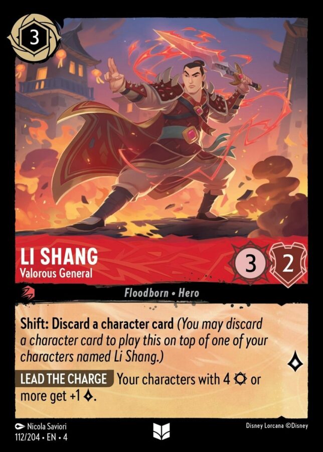 112/204 - Li Shang - Valorous General - Ursula's Return