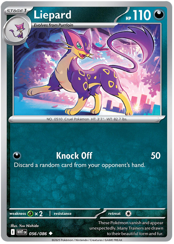 056/086 - Liepard - White Flare