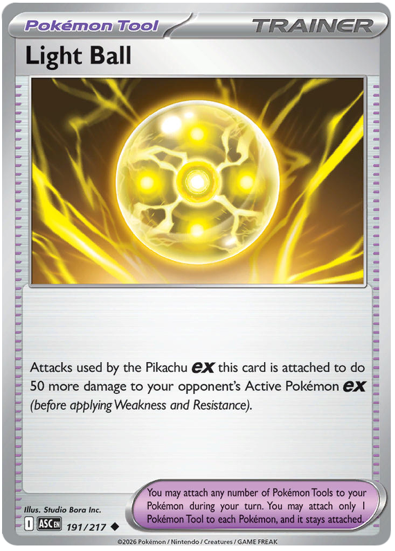 191/217 - Light Ball - Ascended Heroes