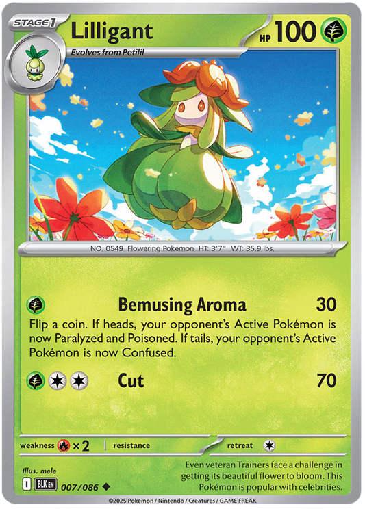 007/086 - Lilligant - Black Bolt