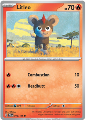 015/131 - Litleo - Prismatic Evolutions