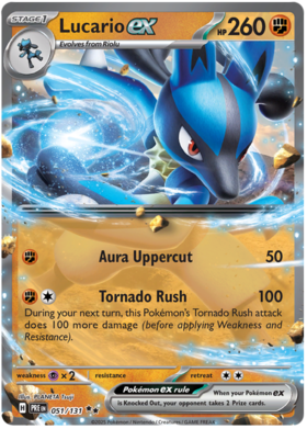 051/131 - Lucario ex - Prismatic Evolutions