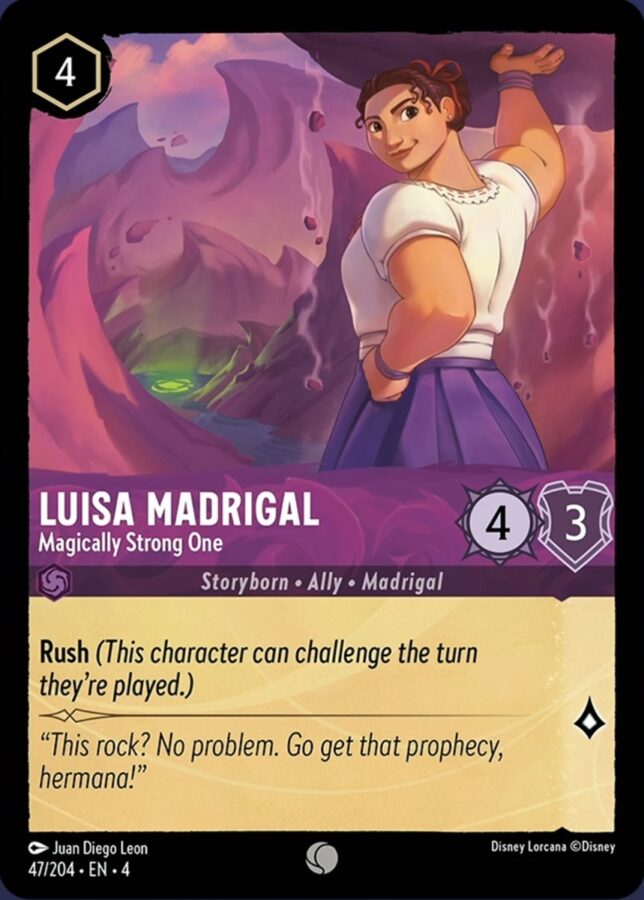 047/204 - Luisa Madrigal – Magically Strong One - Ursula's Return