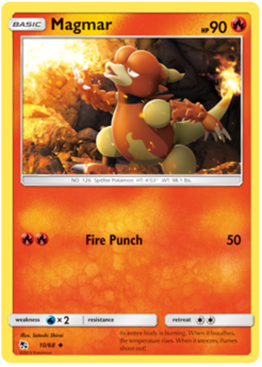 010/68 - Magmar - Hidden Fates