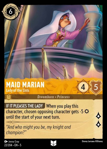 022/204 - Maid Marian - Lady of the Lists - Shimmering Skies