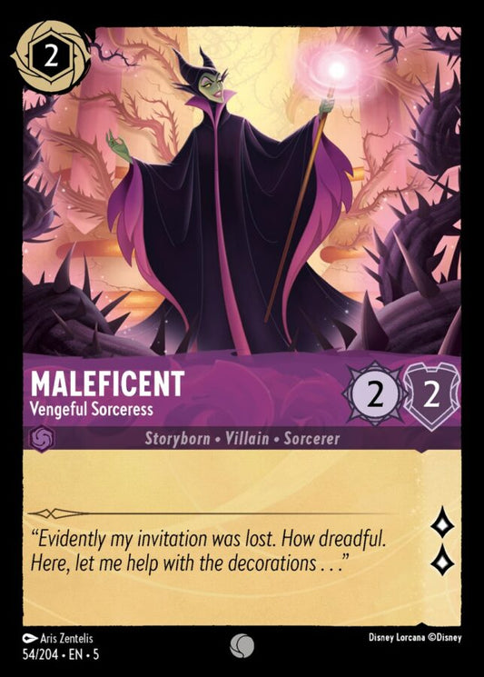 054/204 - Maleficent - Vengeful Sorceress - Shimmering Skies