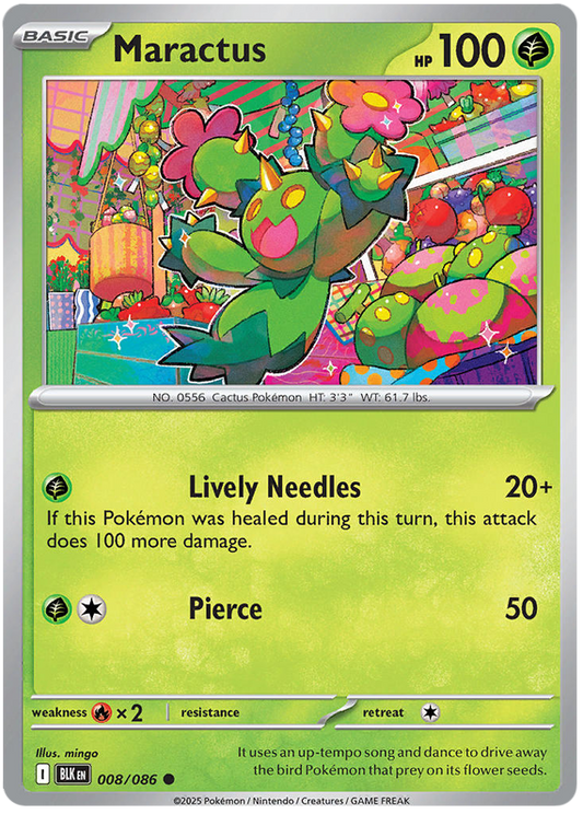 008/086 - Maractus - Black Bolt