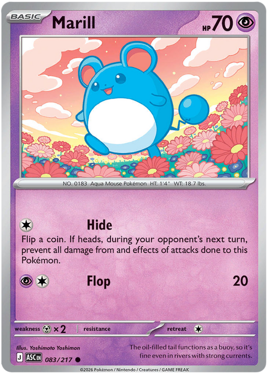 083/217 - Marill - Ascended Heroes