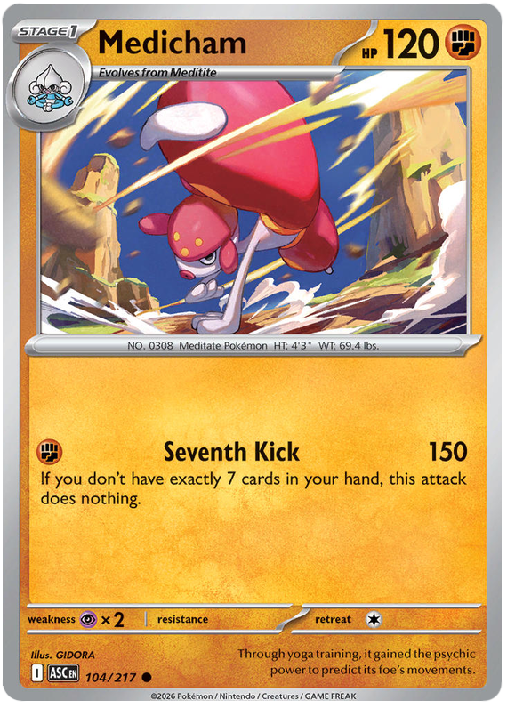 104/217 - Medicham - Ascended Heroes