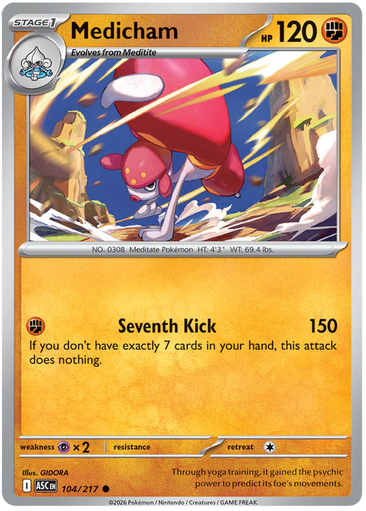 104/217 - Medicham - Ascended Heroes