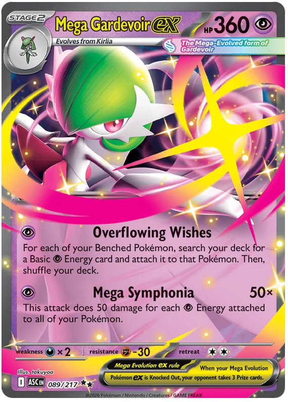 089/217 - Mega Gardevoir ex - Ascended Heroes