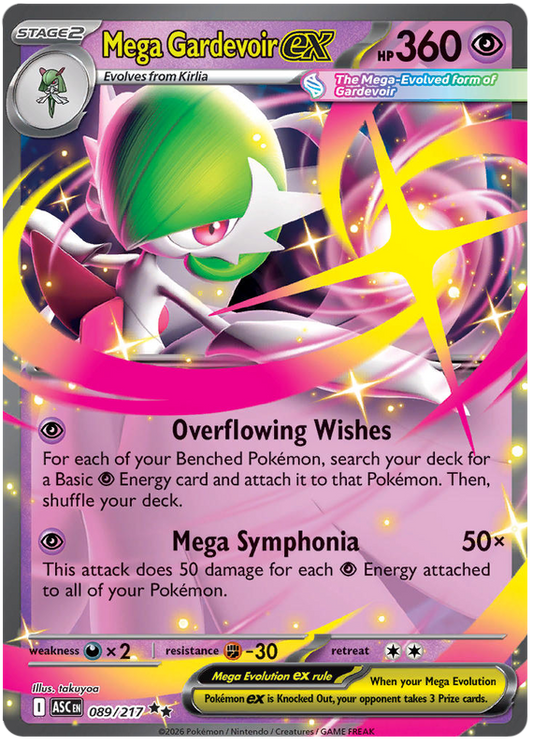 089/217 - Mega Gardevoir ex - Ascended Heroes