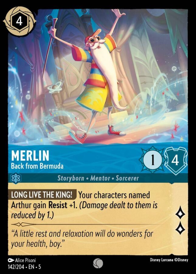 142/204 - Merlin – Back From Bermuda - Shimmering Skies