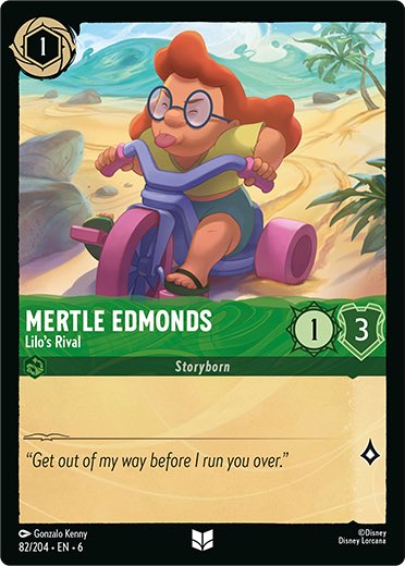 082/204 - Mertle Edmonds - Lilo’s Rival - Asurite Sea